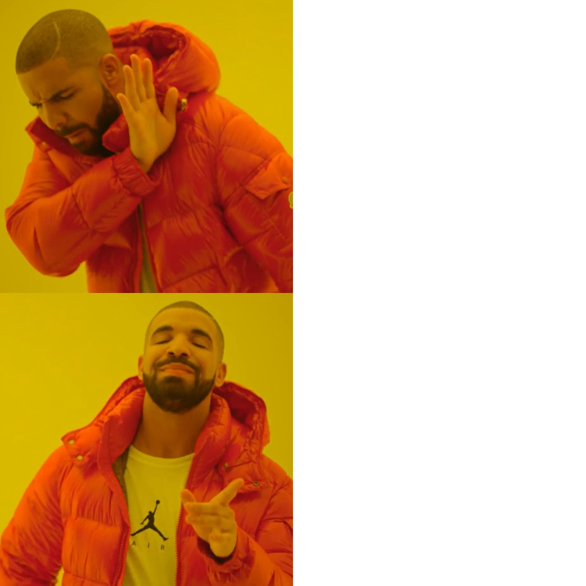 Drake Hotline Bling meme about Dermalogica