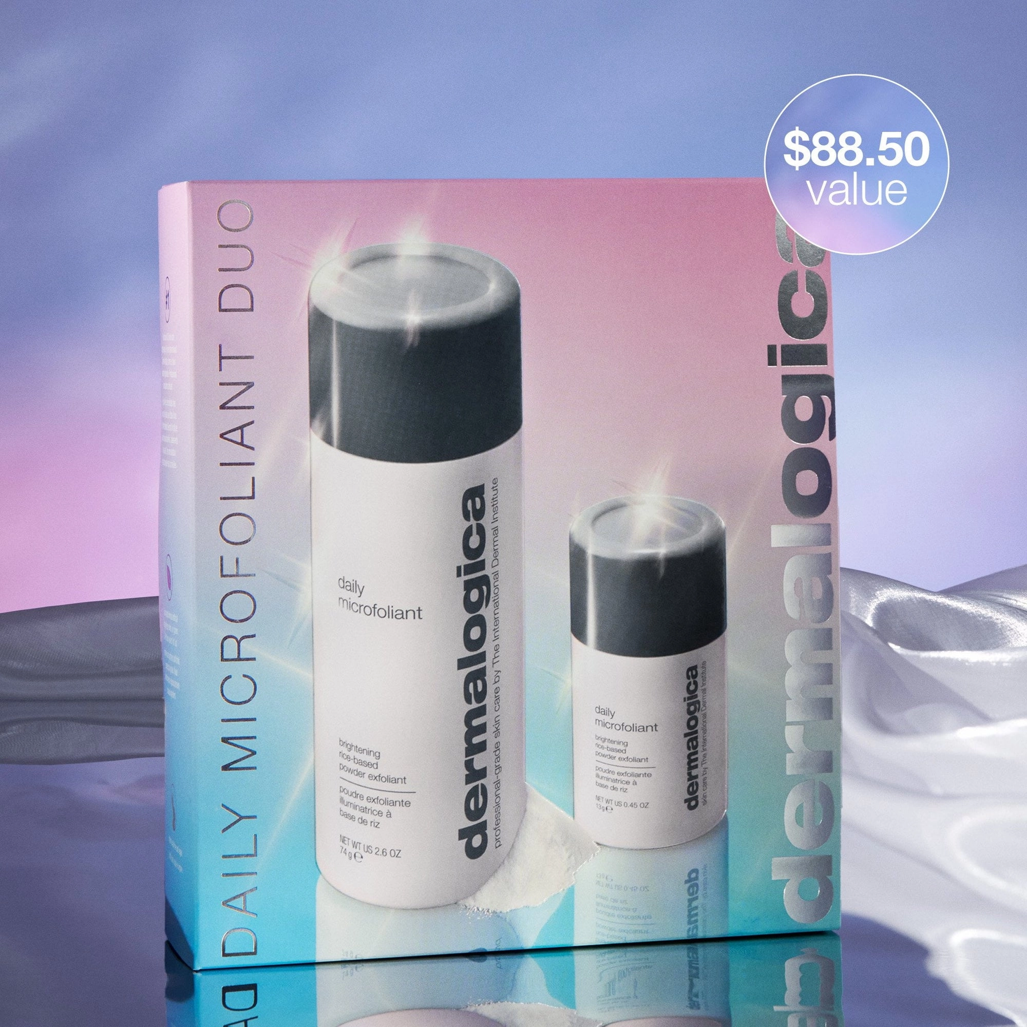 daily microfoliant duo (full-size + free travel size, HSA/FSA eligible)